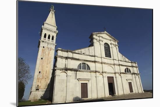 St. Euphemia Cathedral, Dating from the 18th Century, and Tower, Rovinj, Istria, Croatia, Europe-Stuart Forster-Mounted Photographic Print