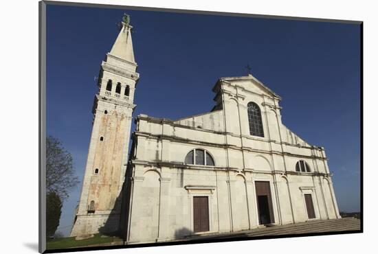 St. Euphemia Cathedral, Dating from the 18th Century, and Tower, Rovinj, Istria, Croatia, Europe-Stuart Forster-Mounted Photographic Print