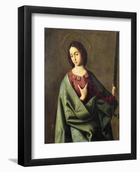 St. Euphemia-Francisco de Zurbarán-Framed Giclee Print