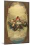 St. Eusebius Carried to Heaven, C.1757-Anton Raphael Mengs-Mounted Giclee Print