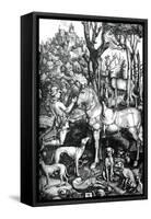 St Eustace, C1501-Albrecht Durer-Framed Stretched Canvas