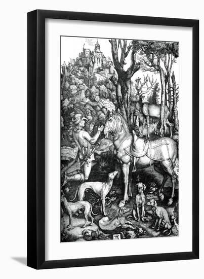 St Eustace, C1501-Albrecht Durer-Framed Giclee Print