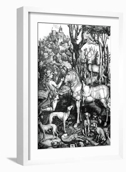 St Eustace, C1501-Albrecht Durer-Framed Giclee Print