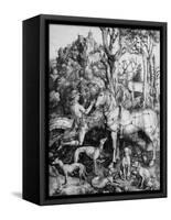 St. Eustace-Albrecht Dürer-Framed Stretched Canvas