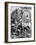 St. Eustace-Albrecht Dürer-Framed Art Print