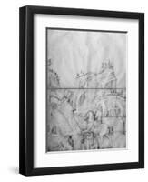 St. Eustachius, from the Jacopo Bellini's Album of Drawings-Jacopo Bellini-Framed Photographic Print