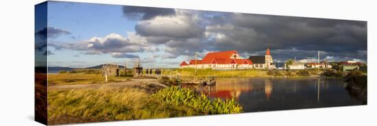 St Faith's Anglican Church at Ohinemutu on Lake Rotorua, North Island, New Zealand-Doug Pearson-Stretched Canvas