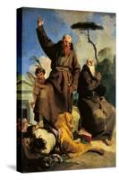 St Fidelis of Sigmaringen and St Joseph of Leonessa-Giambattista Tiepolo-Stretched Canvas