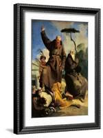St. Fidelis of Sigmaringen & St. Joseph of Leonessa-Giambattista Tiepolo-Framed Art Print