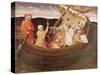 St. Fina Saving the Fishermen-Lorenzo di Niccolo Gerini-Stretched Canvas