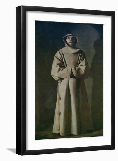 St. Francis 1645-64-Francisco de Zurbarán-Framed Giclee Print