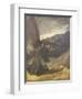 St Francis Adoring the Crucifix, C.1583-84-Lodovico Carracci-Framed Giclee Print