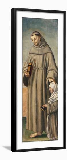 St. Francis and Commissioner-null-Framed Giclee Print