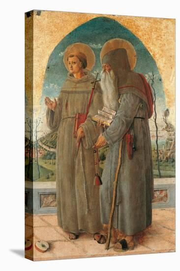 St. Francis and St. Anthony Abbot-Schiavone Chiulinovich-Stretched Canvas