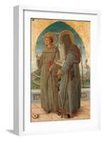 St. Francis and St. Anthony Abbot-Schiavone Chiulinovich-Framed Art Print