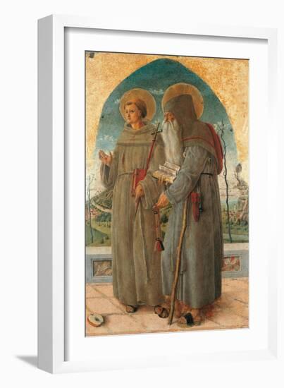 St. Francis and St. Anthony Abbot-Schiavone Chiulinovich-Framed Art Print