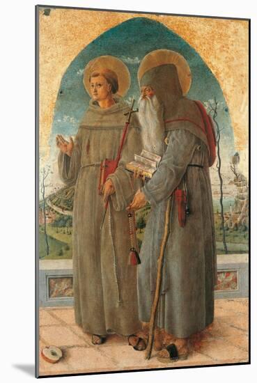 St. Francis and St. Anthony Abbot-Schiavone Chiulinovich-Mounted Art Print