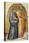 St Francis and St Peter-Taddeo di Bartolo-Stretched Canvas