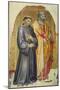 St Francis and St Peter-Taddeo di Bartolo-Mounted Giclee Print
