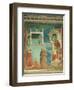 St. Francis before the Sultan-Giotto di Bondone-Framed Art Print