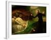 St. Francis Borgia Helping a Dying Impenitent, 1795-Francisco de Goya-Framed Giclee Print