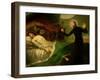 St. Francis Borgia Helping a Dying Impenitent, 1795-Francisco de Goya-Framed Giclee Print