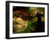 St. Francis Borgia Helping a Dying Impenitent, 1795-Francisco de Goya-Framed Giclee Print