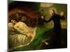 St. Francis Borgia Helping a Dying Impenitent, 1795-Francisco de Goya-Mounted Giclee Print