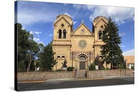 St. Francis Cathedral (Basilica of St. Francis of Assisi), Santa Fe, New Mexico, Usa-Wendy Connett-Stretched Canvas