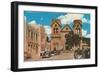 St. Francis Cathedral, Santa Fe, New Mexico-null-Framed Art Print