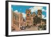 St. Francis Cathedral, Santa Fe, New Mexico-null-Framed Art Print