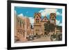 St. Francis Cathedral, Santa Fe, New Mexico-null-Framed Art Print