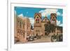 St. Francis Cathedral, Santa Fe, New Mexico-null-Framed Premium Giclee Print