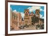 St. Francis Cathedral, Santa Fe, New Mexico-null-Framed Premium Giclee Print
