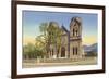 St. Francis Cathedral, Santa Fe, New Mexico-null-Framed Art Print