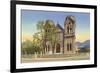 St. Francis Cathedral, Santa Fe, New Mexico-null-Framed Art Print