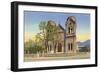 St. Francis Cathedral, Santa Fe, New Mexico-null-Framed Art Print