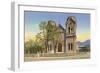 St. Francis Cathedral, Santa Fe, New Mexico-null-Framed Art Print