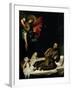 St. Francis Comforted by an Angel Musician-Francisco Ribalta-Framed Giclee Print