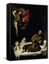 St. Francis Comforted by an Angel Musician-Francisco Ribalta-Framed Stretched Canvas