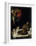 St. Francis Comforted by an Angel Musician-Francisco Ribalta-Framed Giclee Print