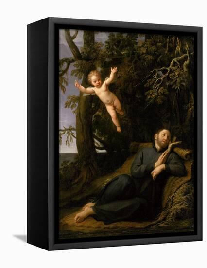 St. Francis De Sales (1567-1622) in the Desert, C.1700-10-Marco Antonio Franceschini-Framed Stretched Canvas