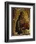 St. Francis, Detail from the Santa Lucia Triptych-Carlo Crivelli-Framed Giclee Print