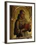 St. Francis, Detail from the Santa Lucia Triptych-Carlo Crivelli-Framed Giclee Print