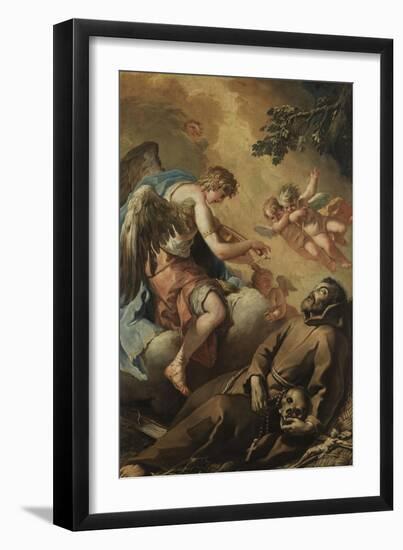 St. Francis' Ecstasy-Gaspare Diziani-Framed Giclee Print