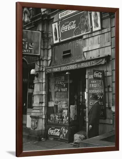 St. Francis Grocery, New York, 1943-Brett Weston-Framed Photographic Print