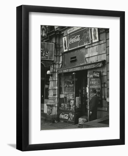 St. Francis Grocery, New York, 1943-Brett Weston-Framed Premium Photographic Print