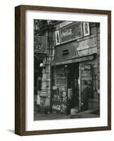 St. Francis Grocery, New York, 1943-Brett Weston-Framed Photographic Print