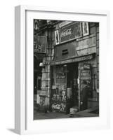 St. Francis Grocery, New York, 1943-Brett Weston-Framed Photographic Print