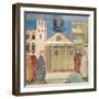 St. Francis Honoured by a Simple Man, 1297-99-Giotto di Bondone-Framed Giclee Print